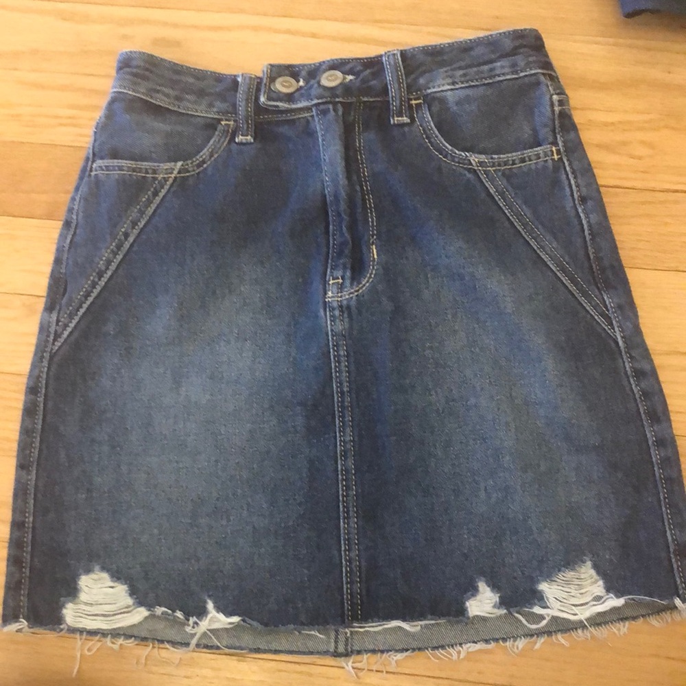 Hollister ultra high raise shirt size 1